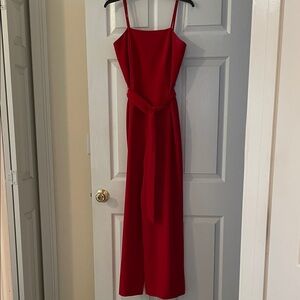 Gianni Bini Elegant Red Sleeveless jumpsuit